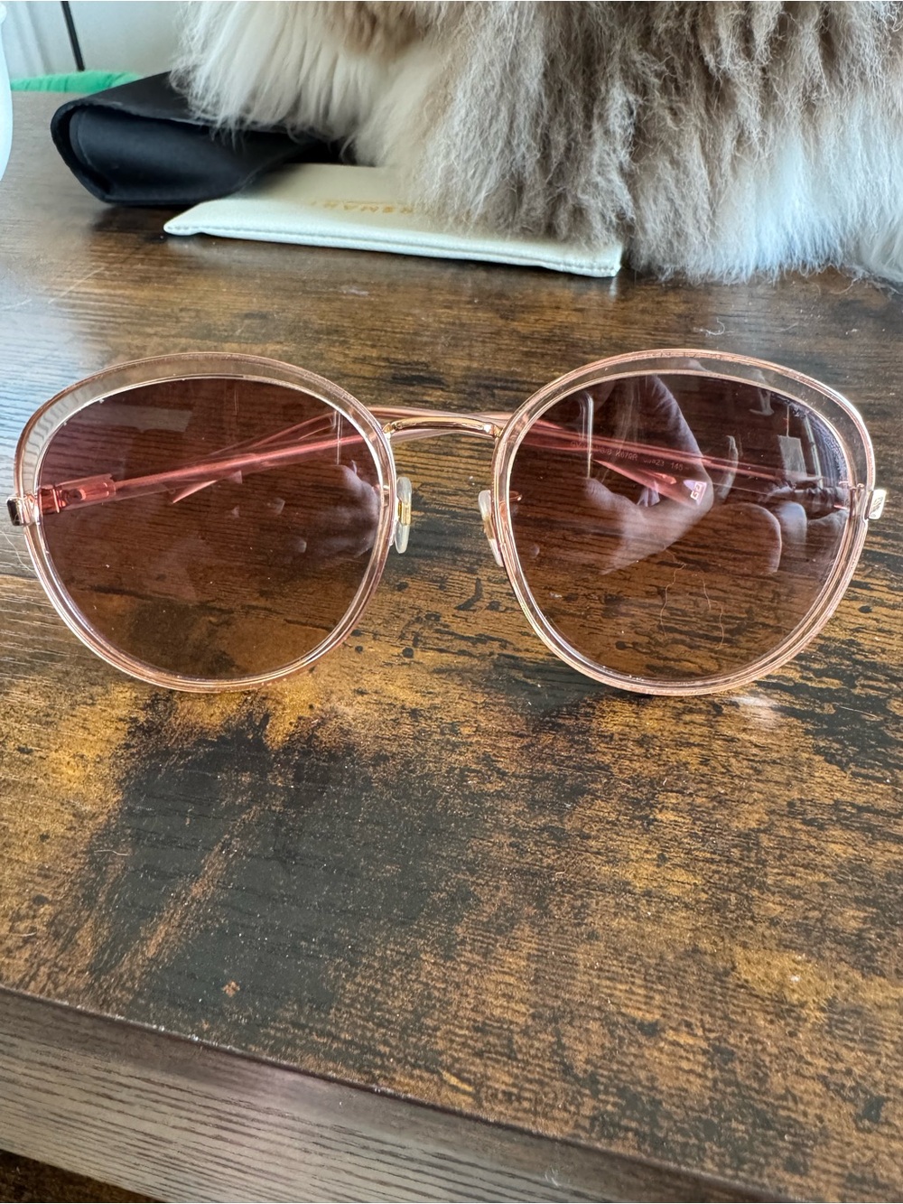 Givenchy Pink Tinyed Sunglasses